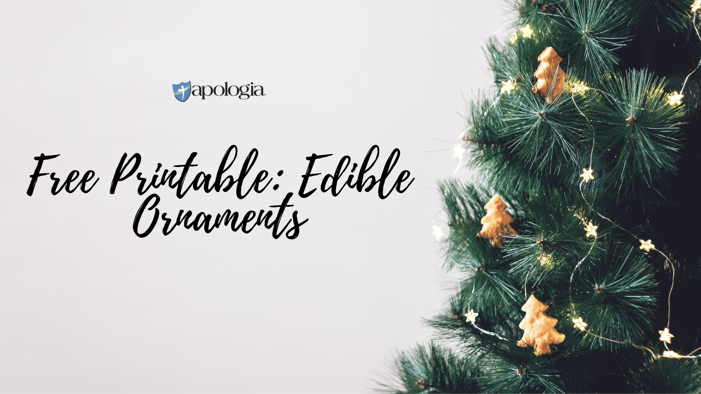 Free Printable Edible Ornaments