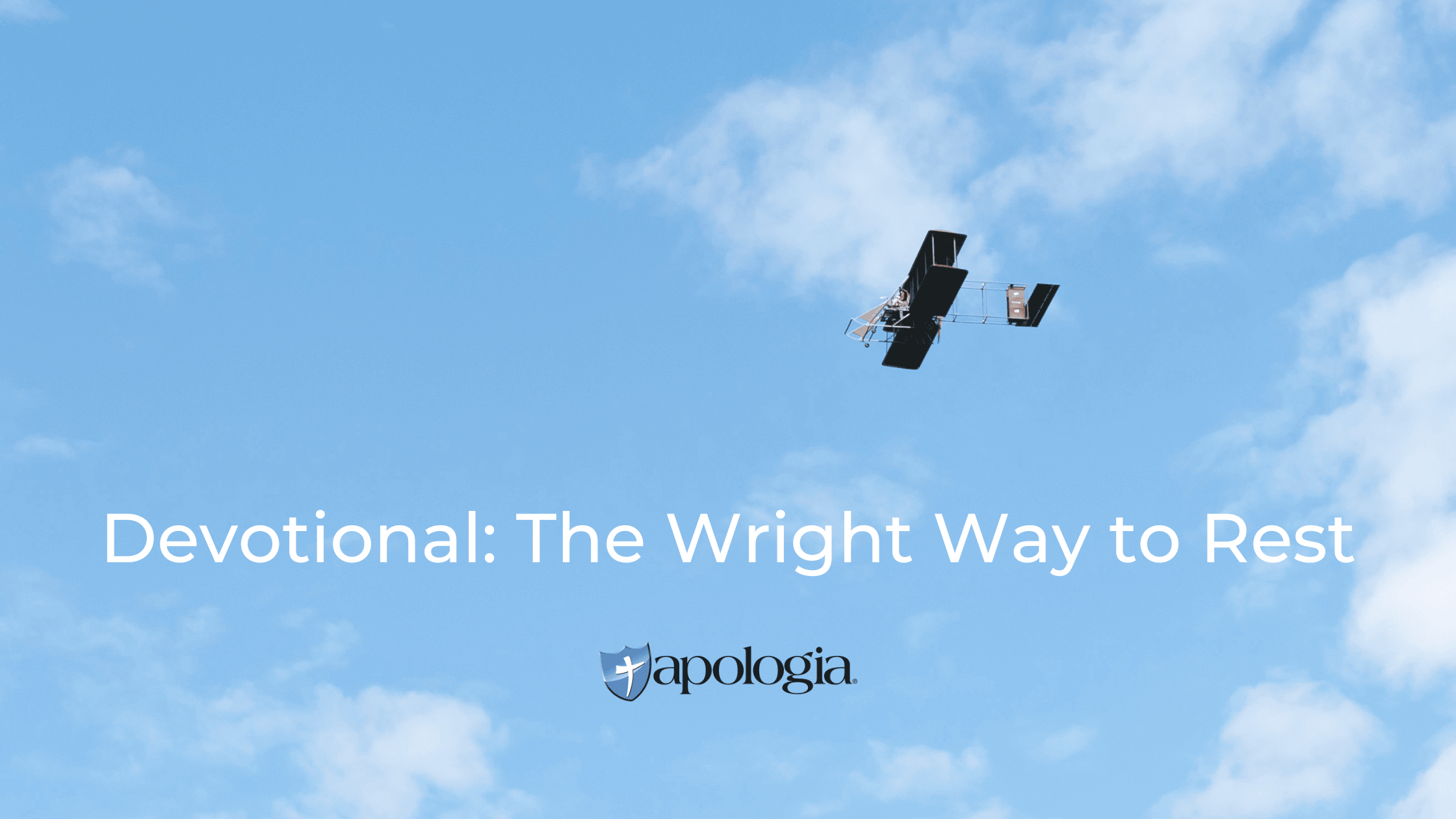 Devotional: The Wright Way to Rest
