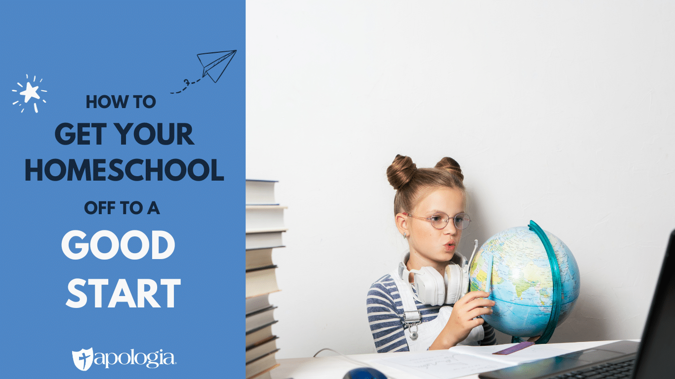 How to get your homeschool off to a good start blog feature image
