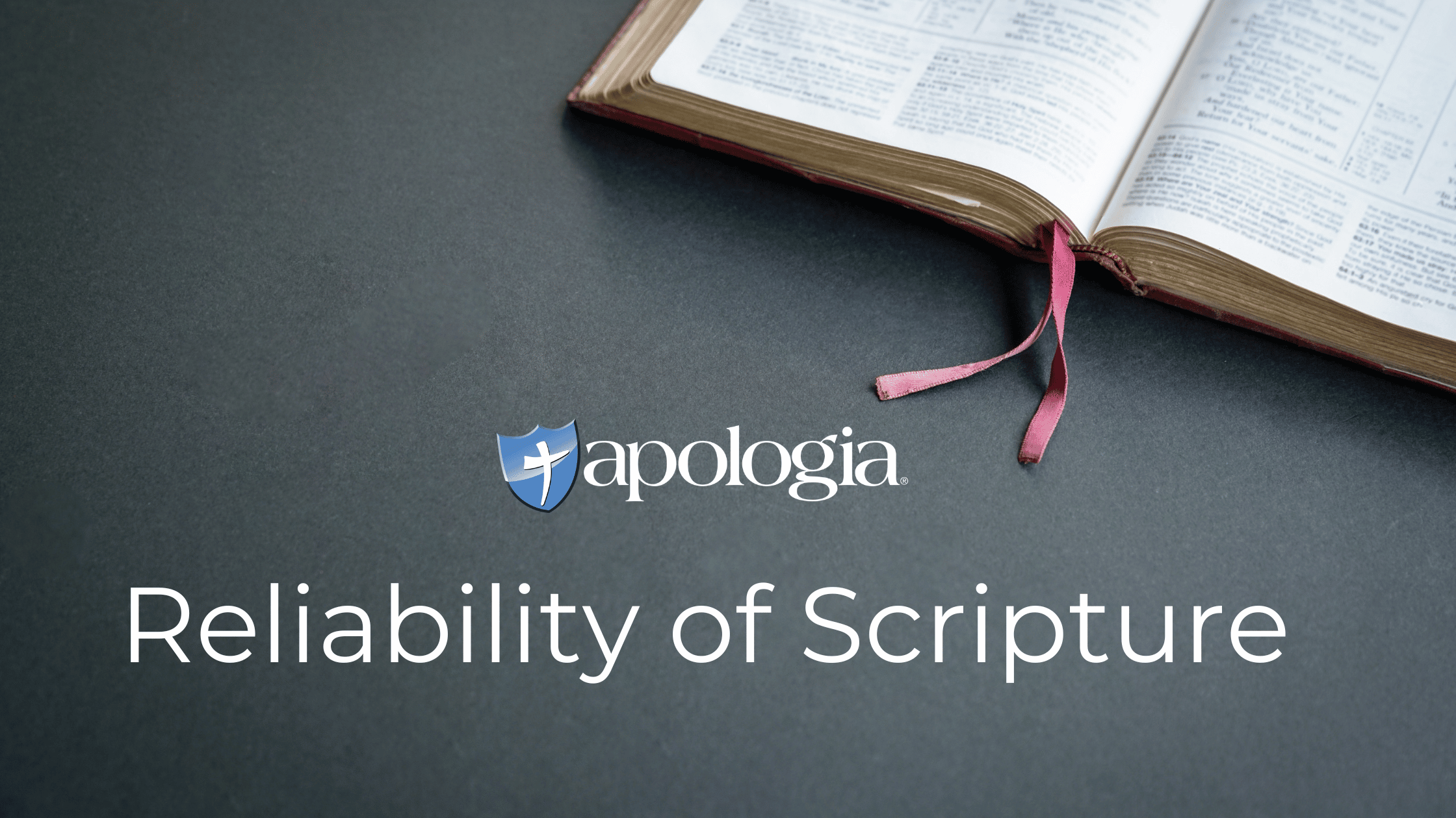 Reliability of Scripture