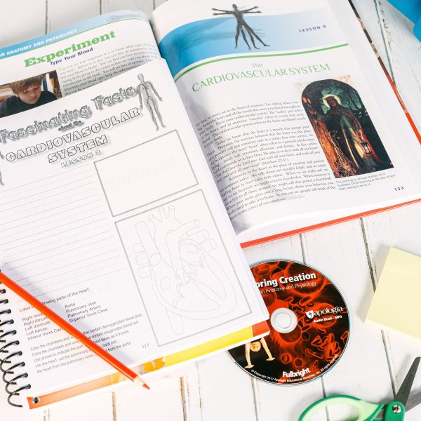 Anatomy and Physiology Super Set Junior Notebooking Journal Lesson 8-1