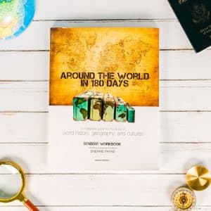 Around the World in 180 Days Student Workbook Front Cover