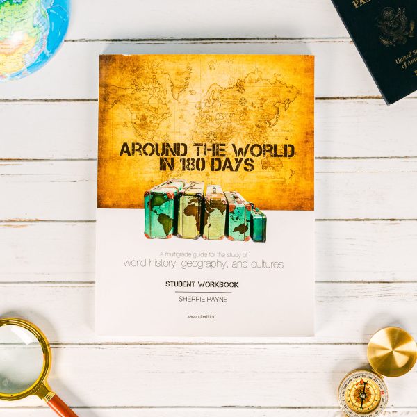 Around the World in 180 Days Student Workbook Front Cover