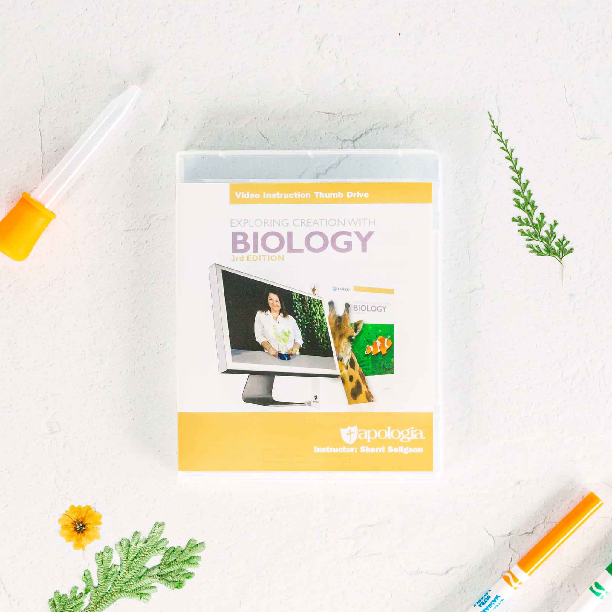 Biology Video Instruction Thumb Drive