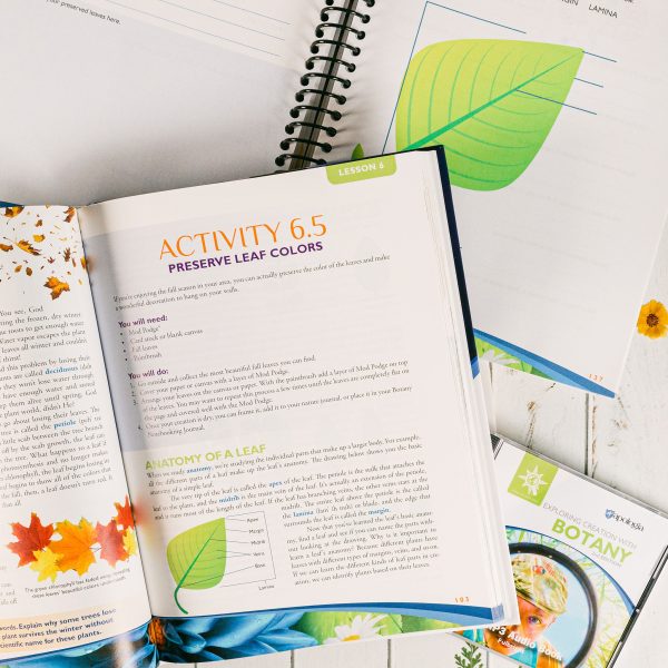 Botany Super Set Regular Notebooking Journal Lessson 6