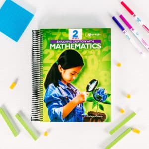 Exploring Creation with Mathematics, Level 2 was designed to take the student on a journey to learn how numbers help us describe our world and our universe.