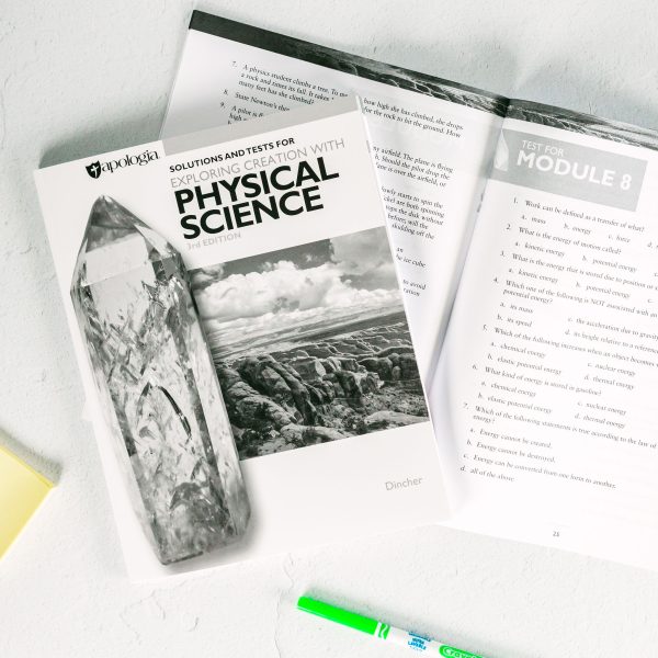 Physical Science Solutions and Tests Manual Module 8