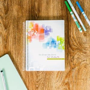 The Ultimate Daily Planner For Students Front Cover