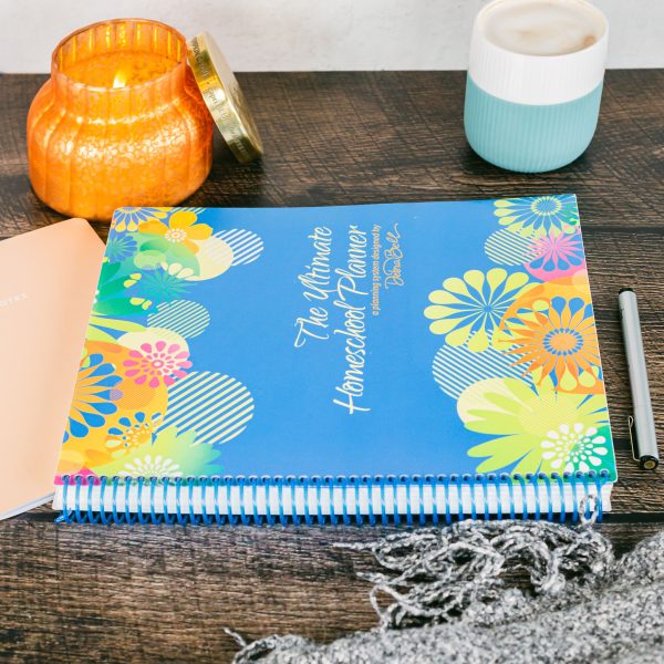 The Ultimate Homeschool Planner Blue Side