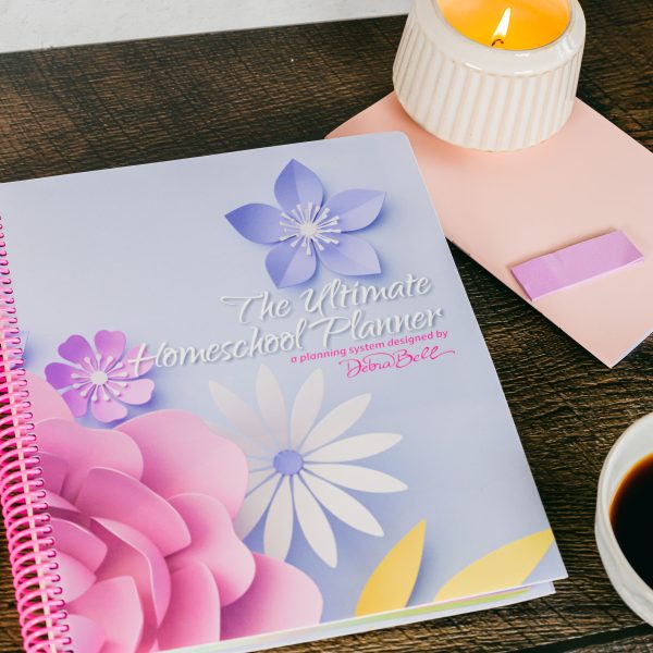 The Ultimate Homeschool Planner Pink Front Cover Zoom