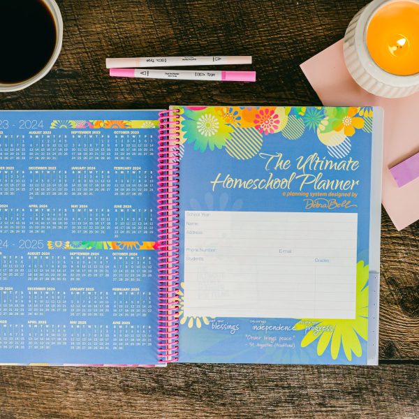 The Ultimate Homeschool Planner Pink Inside 1