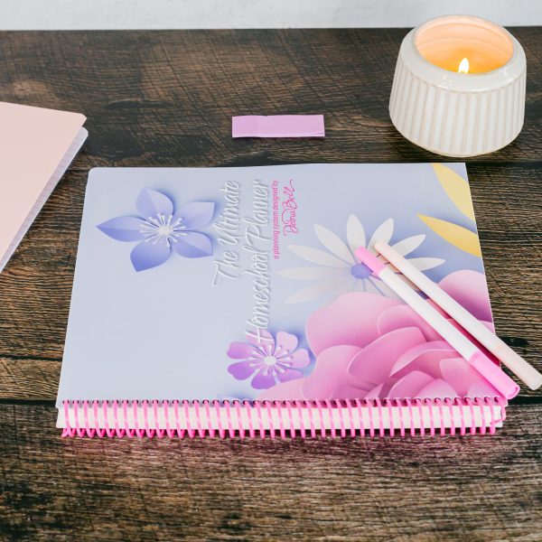 The Ultimate Homeschool Planner Pink Side