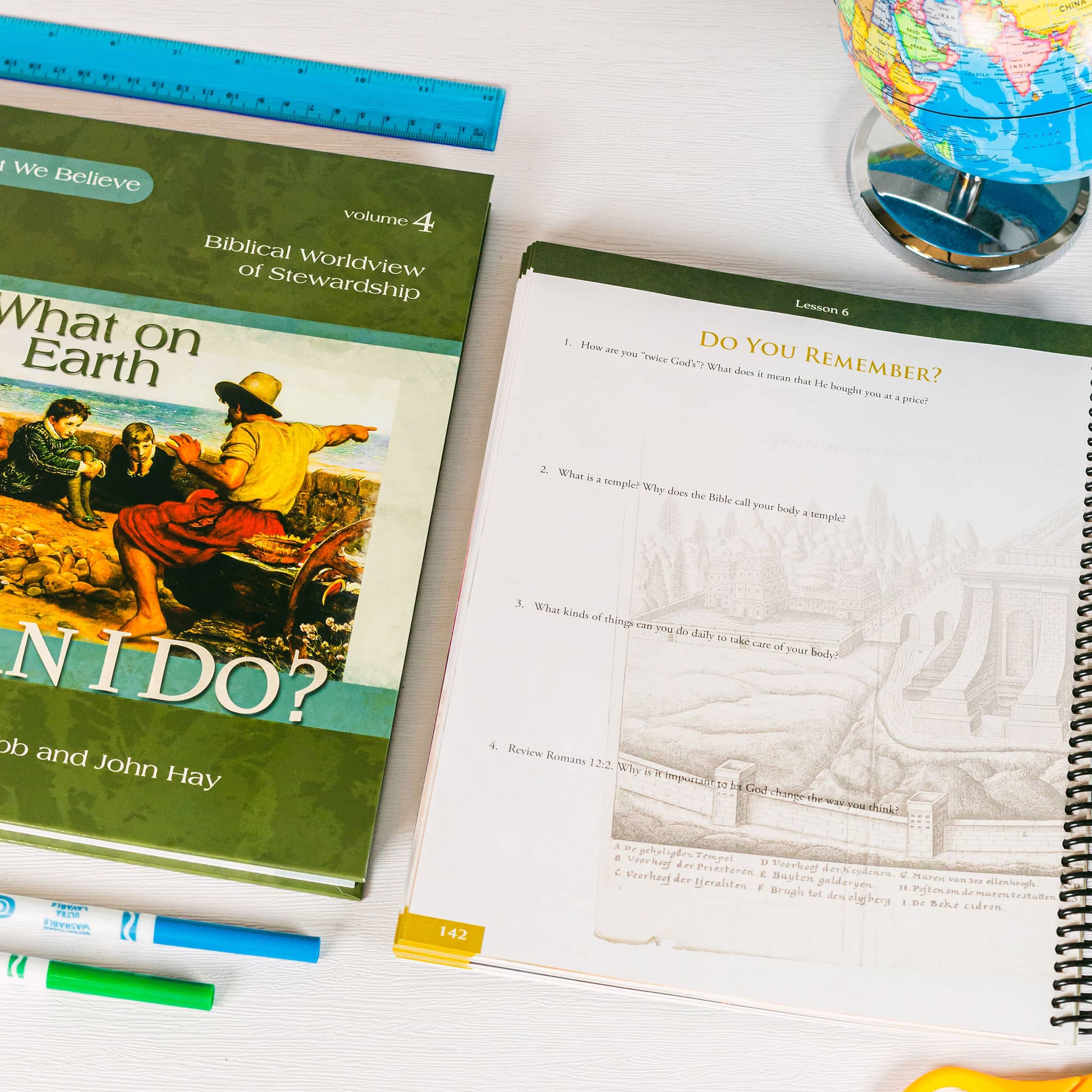 What On Earth Can I Do? Advantage Set with Regular Notebooking 