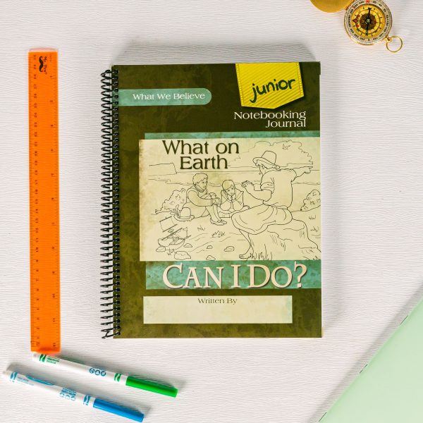 What on Earth Can I Do Junior Notebooking Journal Front Cover