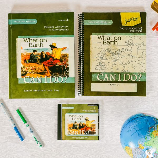 What on Earth Can I Do Super Set Junior Notebooking Journal Front Cover