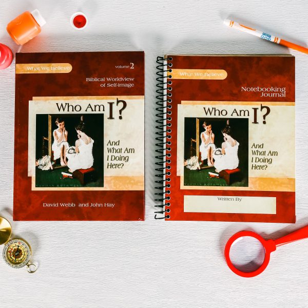 Who Am I Advantage Set Regular Notebooking Journal Front Cover