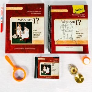 Who Am I Super Set Junior Notebooking Journal Front Cover