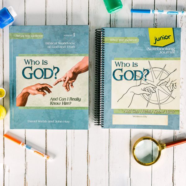 Who is God Advantage Set Junior Notebooking Journal Front Cover