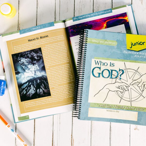 Who is God Advantage Set Junior Notebooking Journal Lesson 9-1