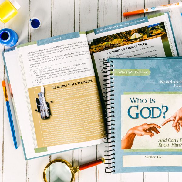 Who is God Advantage Set Regular Notebooking Journal Lesson 6