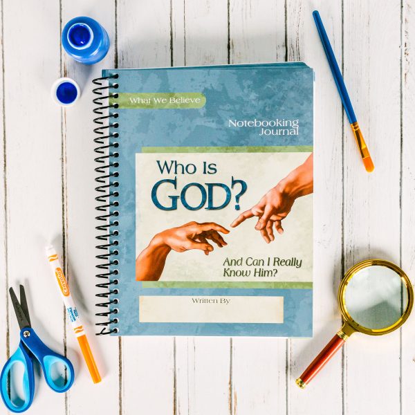 Who is God Regular Notebooking Journal Front Cover