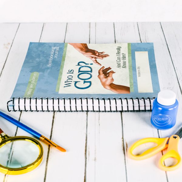 Regular Notebooking Journal Side for elementary worldview curriculum