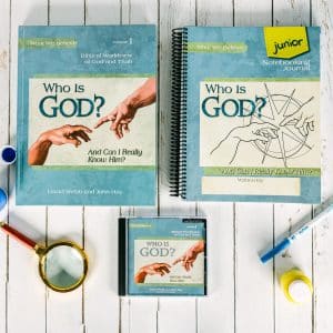 Who is God Super Set Junior Notebooking Journal Front Cover
