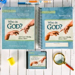 Who is God Super Set Regular Notebooking Journal Front Cover