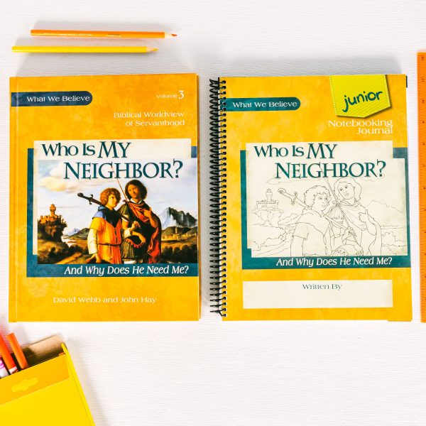 Who is My Neighbor Advantage Set Junior Notebooking Journal Front Cover