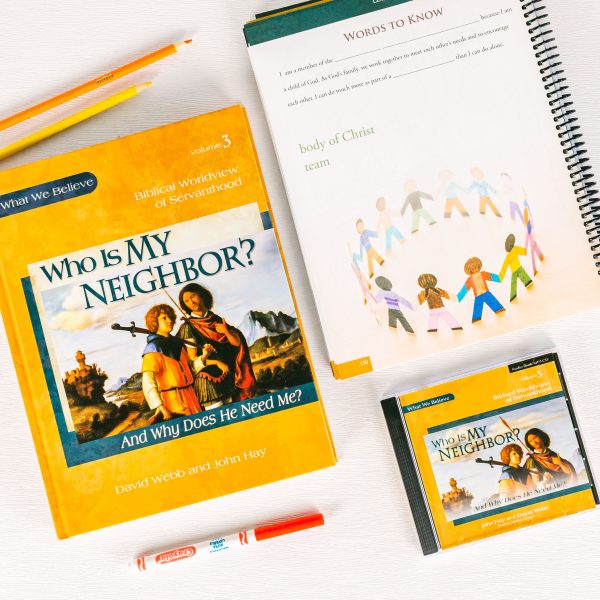 Who is My Neighbor Super Set Junior Notebooking Journal pg 130