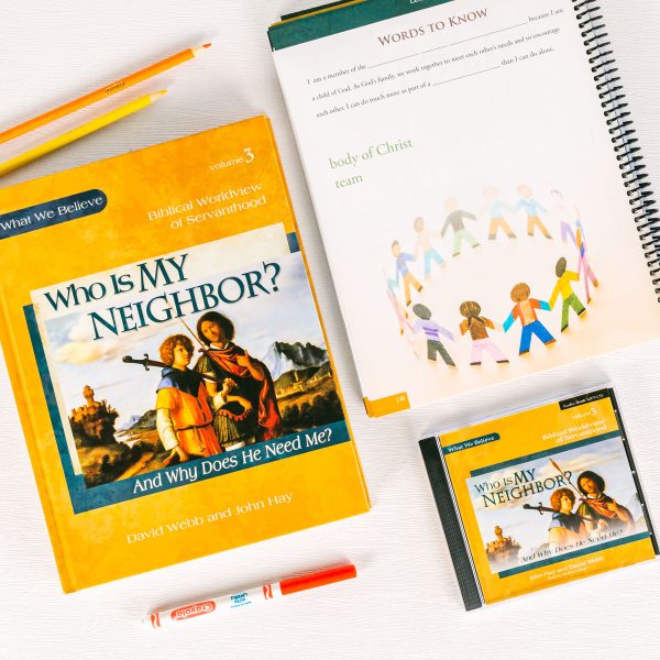 Who is My Neighbor Super Set Junior Notebooking Journal pg 130