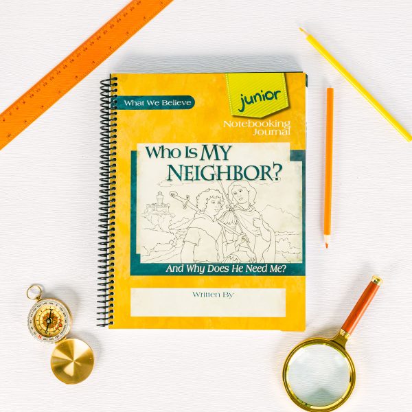 Who is my Neighbor Junior Notebooking Journal Front Cover