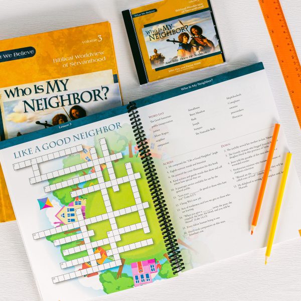 Who is my Neighbor Super Set Regular Notebooking Journal Lesson 3