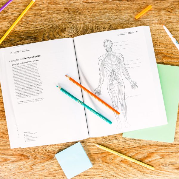 Kaplan Anatomy Coloring Book Inside 3