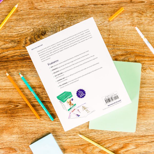 Kaplan Anatomy Coloring Book Inside 6