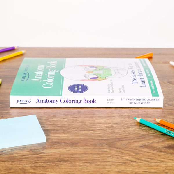 Kaplan Anatomy Coloring Book Side