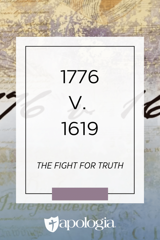 The fight for truth is never over. The title of this article is “1776 v. 1619”— an obvious play on two contrasting projects. Learn the difference and teach your kids the truth about history!