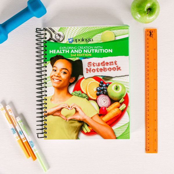 Health and Nutrition Student Notebook Front Cover