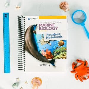 Marine Biology Student Notebook Front Cover