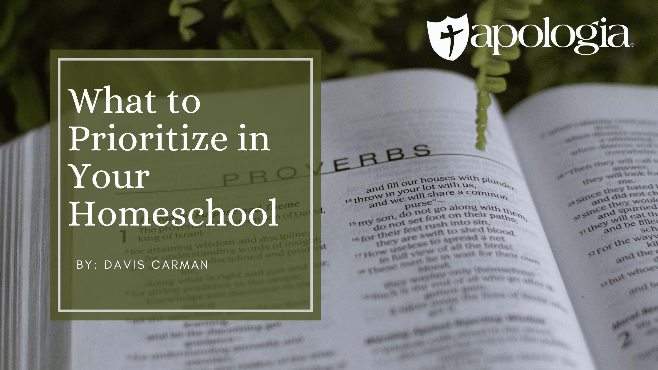 What to Prioritize in Your Homeschool?