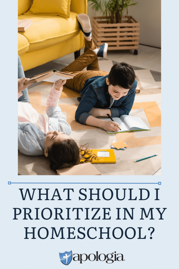 As you wonder what to prioritize in your homeschool this year here are a few things to consider. 