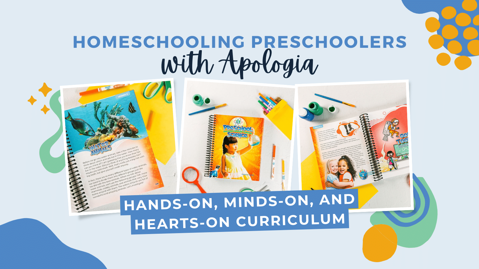 Homeschool Preschool Science Curriculum by Apologia