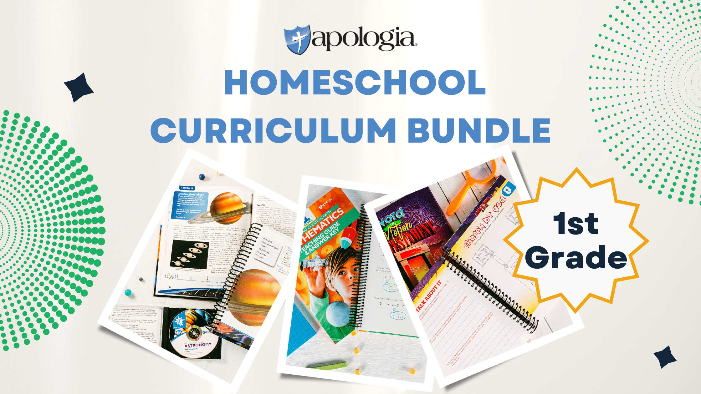 Apologia Curriculum Bundle for Your 1st Grader