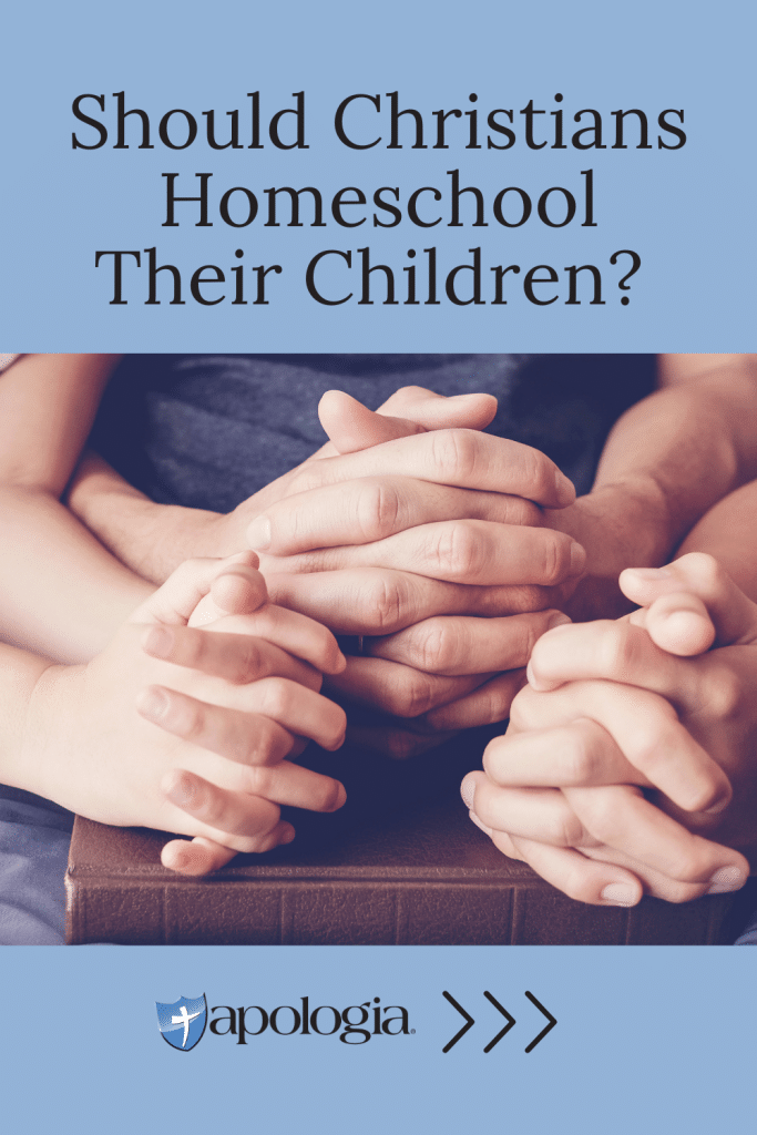 Should Christians homeschool their children? Let's take a look at what the Bible says about education, and how parents can shape their child's worldview.