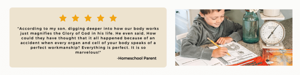 Exploring Creation with Anatomy & Physiology Homeschool science curriculum review