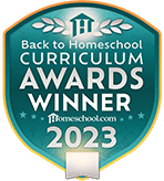 Back to Homeschool Curriculum Awards Winner - 2023