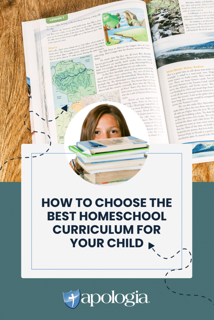 Choosing the right homeschool curriculum is one of the most challenging aspects of homeschooling. The staff at Apologia Homeschool curriculum has some tips and encouragement to help make the process a little easier. 