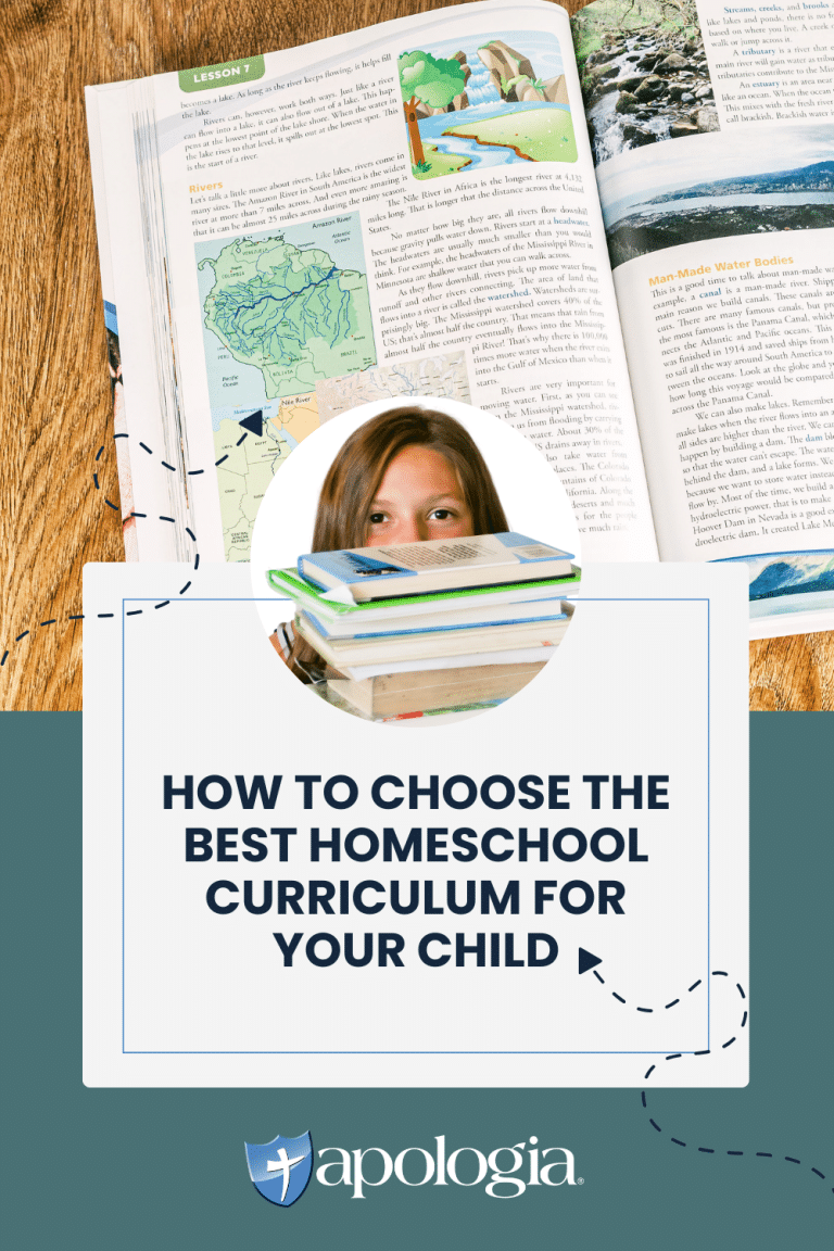 Choosing a Homeschool Curriculum for Your Child | Apologia