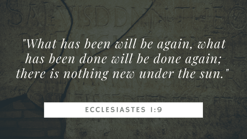 Ecclesiastes 1:9