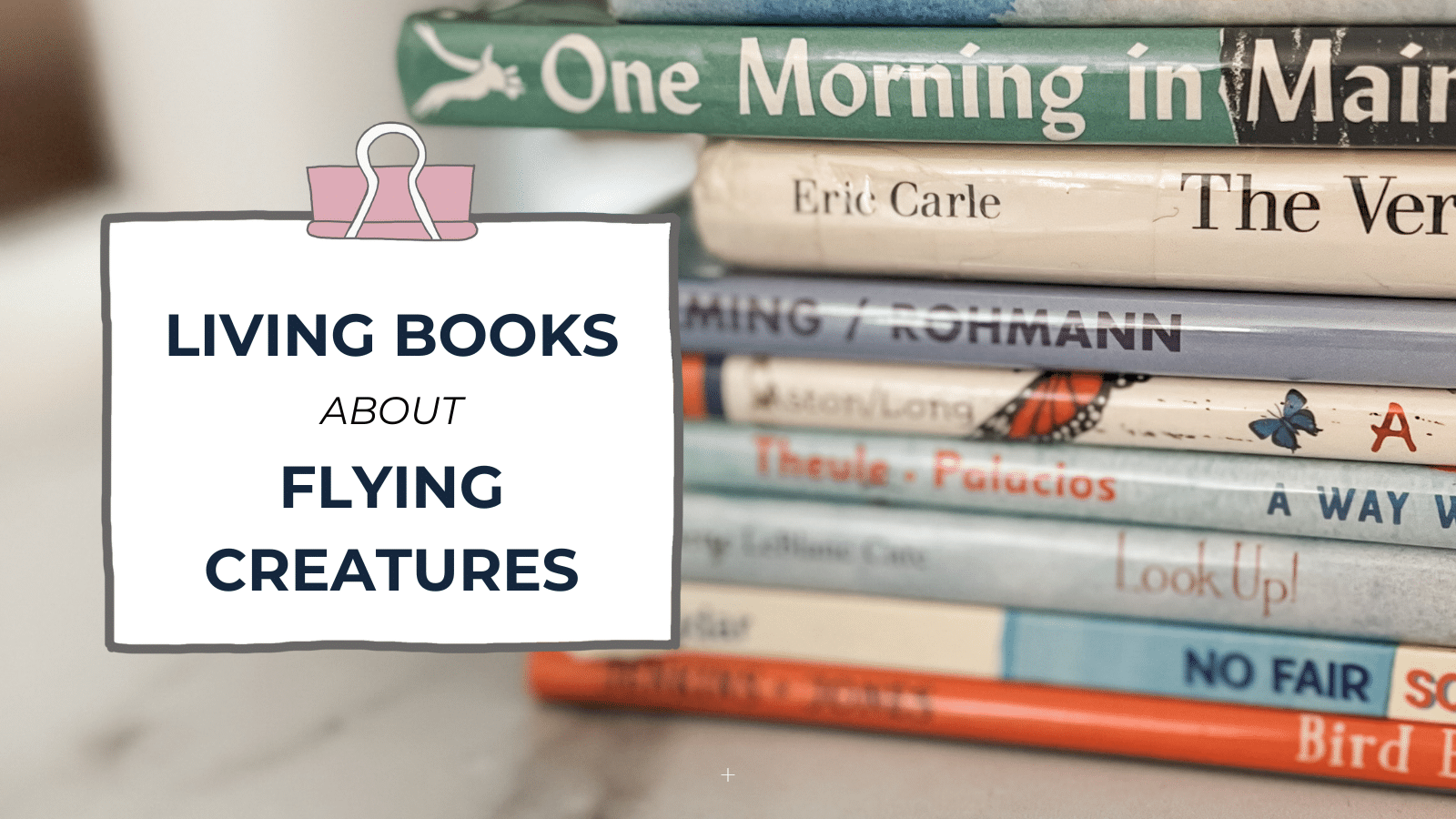 15 Living Books About Flying Creatures